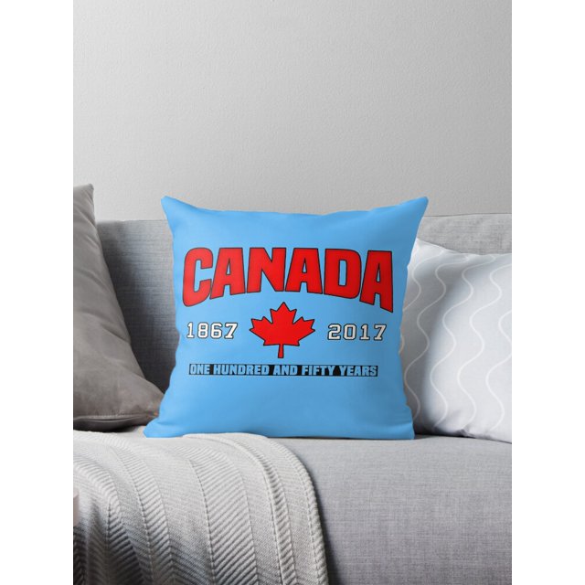 Canada 150 Anniversary Throw Pillow Covers Cases Cushion Cover Case