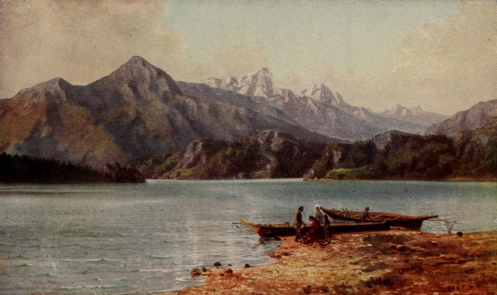 Canada 1907 Howe Sound BC Canvas Art - T Mower Martin (24 x 36)