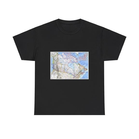 Canada (1972) (Map) T-Shirt