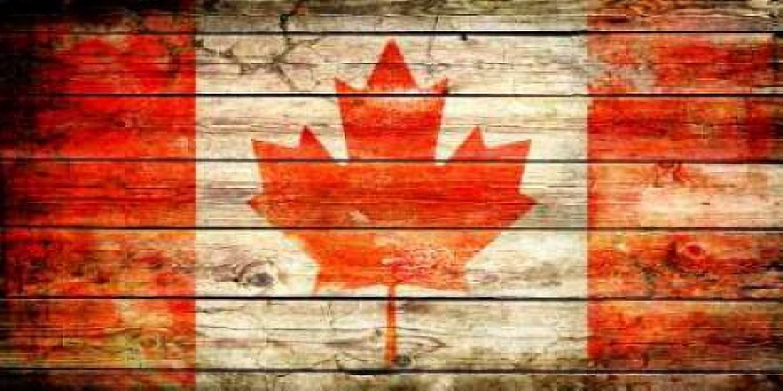 Canada 2 Canvas Art - John H Robins (10 x 20)