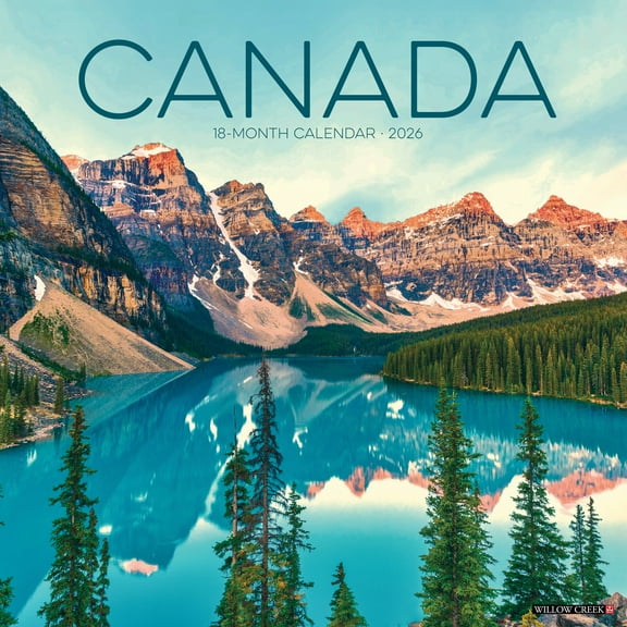 Canada 2026 Wall Calendar
