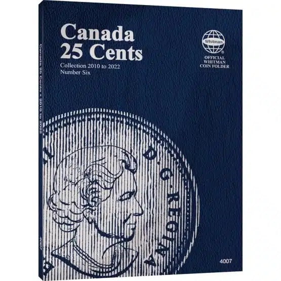 Canada 25 Cents Coin Folder Number Six