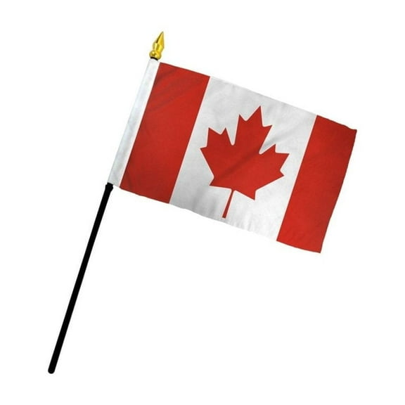 Canada 4x6in Stick Flag