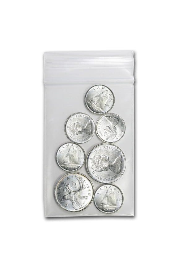 Canada 50% Silver Coins - $1 Face Value (ASW 0.375)