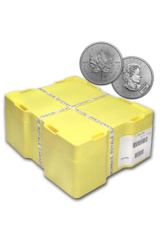 Canada 500-Coin Silver Maple Leaf Monster Box (Sealed - Random)