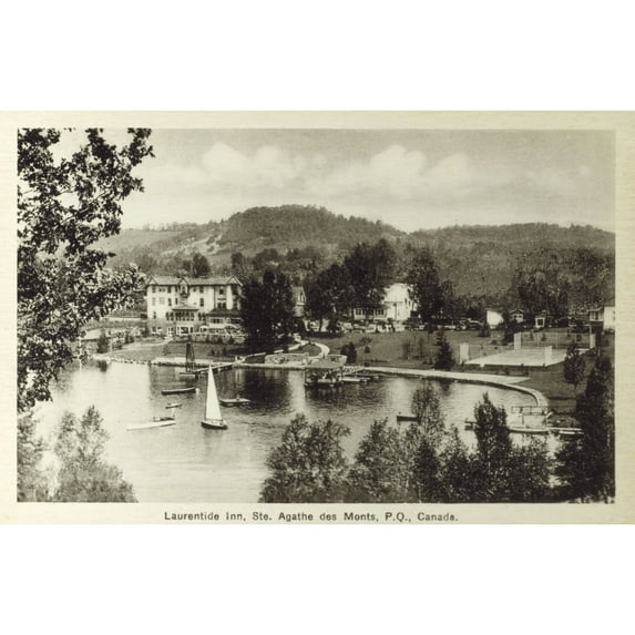 Canada - Agathe Des Moins Poster Print By Mary Evans Grenville Collins Postcard Collection (36 X 24)