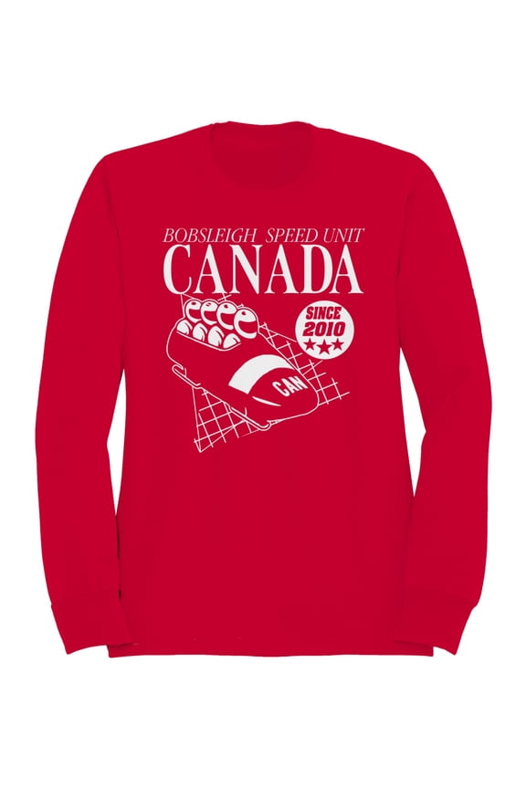 Canada Bobsleigh Speed Unit 2010 Men's Sweatshirt