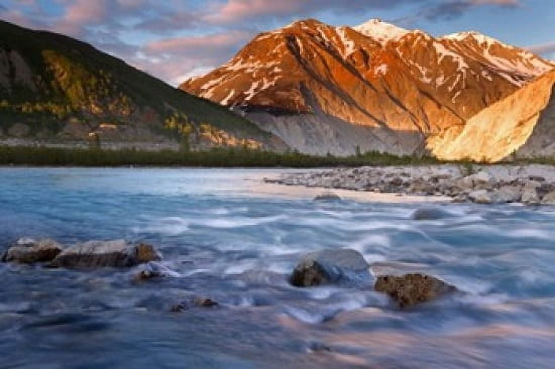 Canada British Columbia Alsek River Valley (horizontal) Canvas Art - Jaynes Gallery DanitaDelimont (26 x 17)