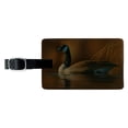 thumbnail image 1 of Canada Canadian Goose Rectangle Leather Luggage Card Suitcase Carry-On ID Tag, 1 of 8