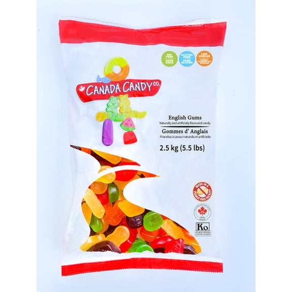Canada Candy English Gums 2.5 kg (5.5 lbs)