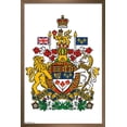 thumbnail image 1 of Canada - Coat of Arms Wall Poster, 14.725" x 22.375", Framed, 1 of 3