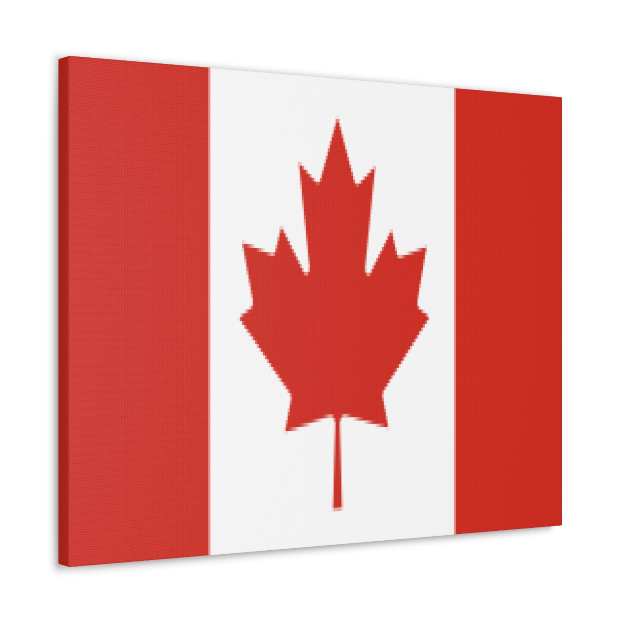 Canada Country Flag Canvas Vibrant Wall Art Unframed Home Decor