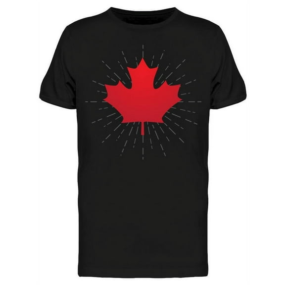 Canada Day Maple Leaf T-Shirt Men -Image by Shutterstock, Male Large