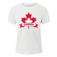 thumbnail image 1 of Canada Day Men's T Shirt Summer Short Sleeve Top Breathable Comfortable Red And White Maple Leaf Printed Festival Casual Wear Man Shirt Mens Tall Shirts Shirts Men Men T Shirt Pack Men T Shirts Men, 1 of 5