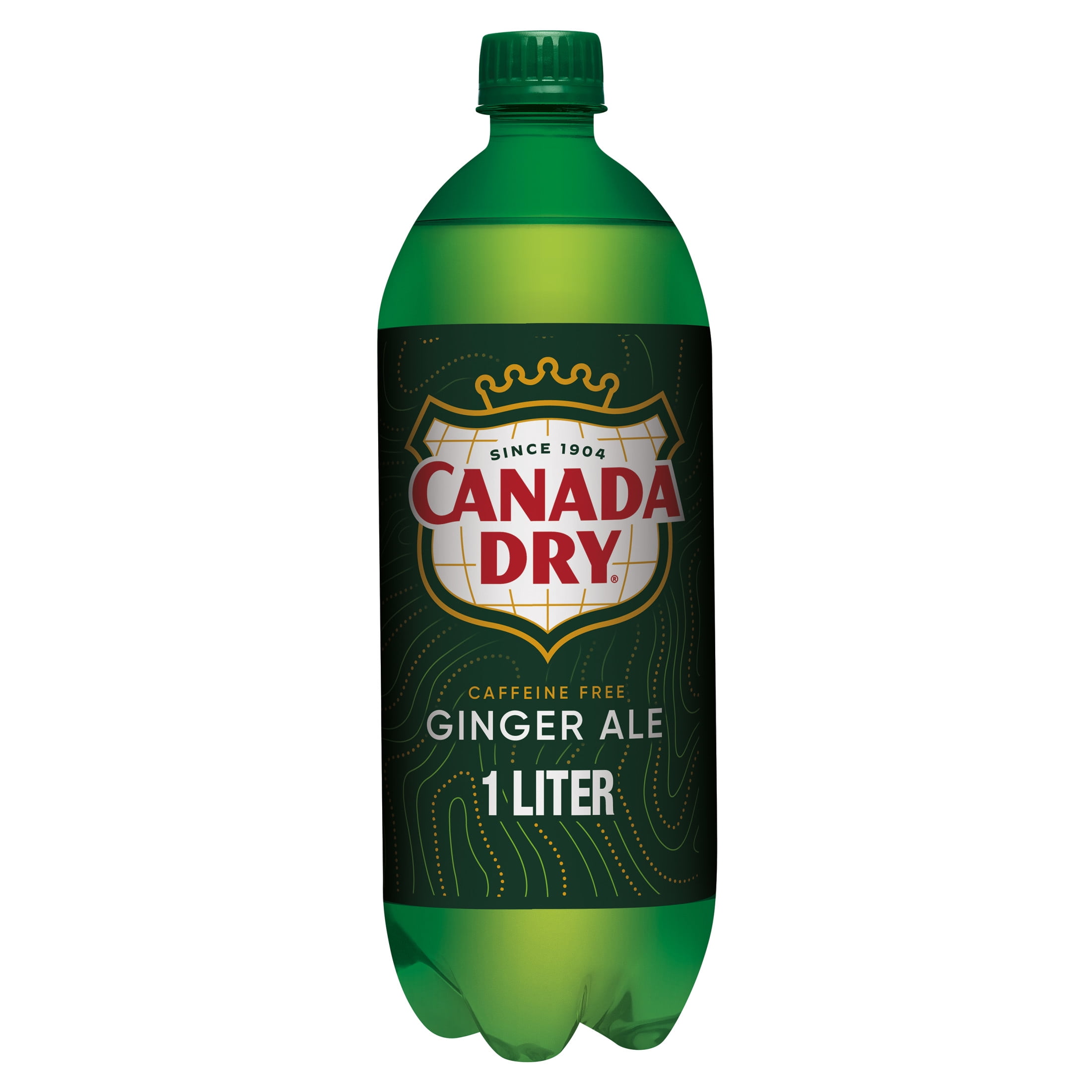 Canada Dry Ginger Ale Soda, Refreshing Taste, 1 L Bottle - Walmart.com