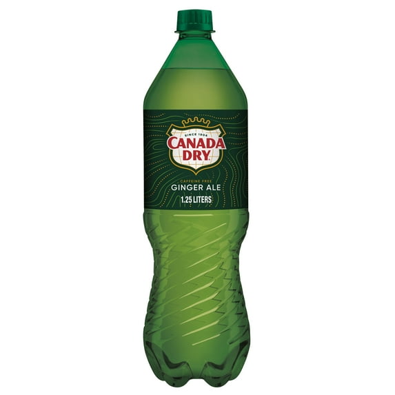 Canada Dry Caffeine Free Ginger Ale Soda Pop, 42.26 fl oz, Bottle