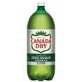 thumbnail image 1 of Canada Dry Caffeine Free Zero Sugar Ginger Ale Soda Pop, 2 L, Bottle, 1 of 11
