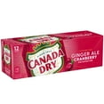 Canada Dry Cranberry Ginger Ale, 12 fl oz, 12 pack