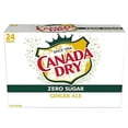 thumbnail image 1 of Canada Dry Diet Ginger Ale Soda- 12fl oz 24 cans Bulk Pack, 1 of 5