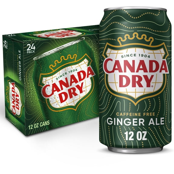 Canada Dry Ginger Ale, 12 fl oz, 24 pack