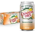 thumbnail image 1 of Canada Dry Mandarin Orange Sparkling Seltzer Water, 12 fl oz cans, 12 pack, 1 of 11