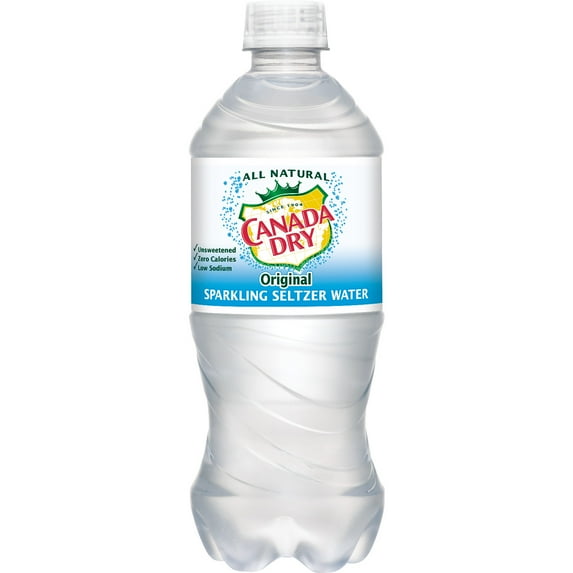 Canada Dry Original Sparkling Seltzer Water, 20 fl oz