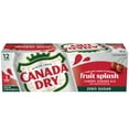 thumbnail image 1 of Canada Dry Zero Sugar Cherry Gingerale Fruit Splash 12oz, Pack of 12, 1 of 5
