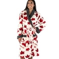 thumbnail image 1 of Canada Eh Lazy One Ultra-Cozy Bathrobes for Women (S/M), 1 of 7
