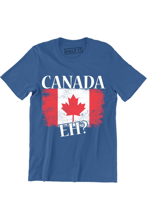 Canada Eh - National Flag Leaf Canadian Awesome Men's T-Shirt
