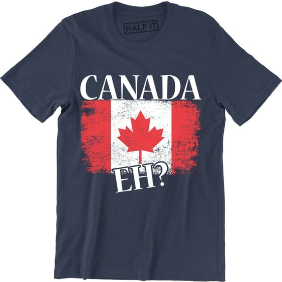 Canada Eh - National Flag Leaf Canadian Awesome Men's T-Shirt