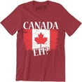 thumbnail image 1 of Canada Eh - National Flag Leaf Canadian Awesome Men's T-Shirt, 1 of 4
