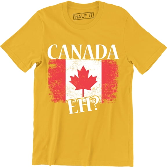 Canada Eh - National Flag Leaf Canadian Awesome Men's T-Shirt