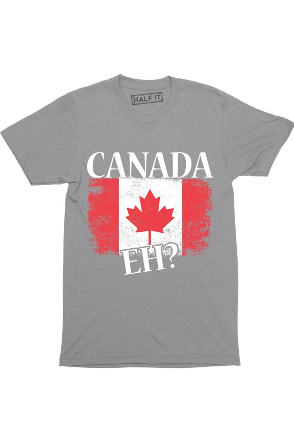 Canada Eh - National Flag Leaf Canadian Awesome Men's T-Shirt