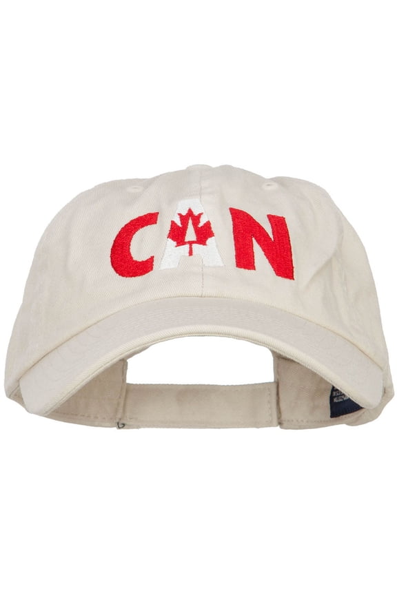 Canada Embroidered Low Profile Cap - Putty OSFM