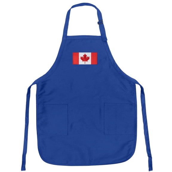 Canada Flag Apron Mens or Womens for Grilling Barbecue Kitchen Tailgating Canada Aprons Famous Broad Bay Quality
