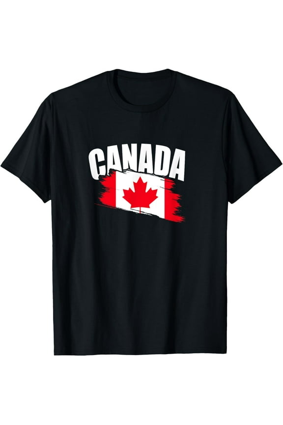 Canada Flag Canadian Apparel Maple Leaf Men Women Kids T-Shirt