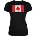 thumbnail image 1 of Canada Flag Canadian Eh Juniors Soft T Shirt, 1 of 1