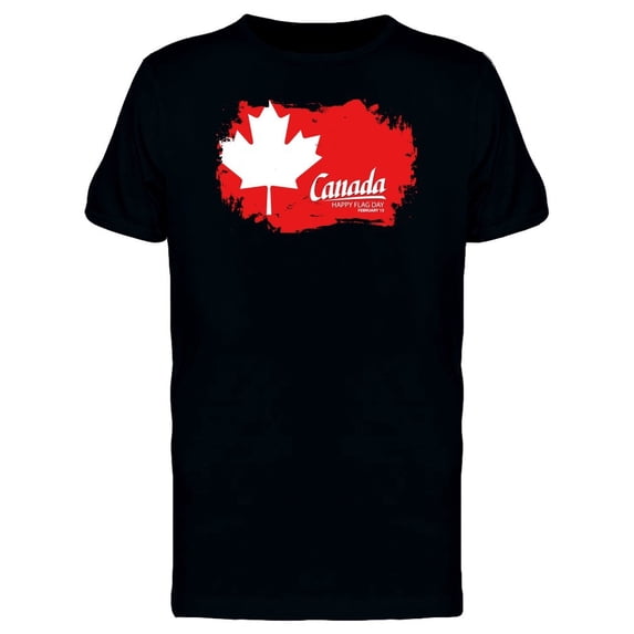Canada Flag Day Doodle Tee Men's -Image by Shutterstock