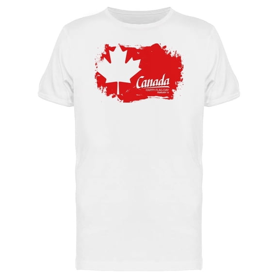 Canada Flag Day Doodle Tee Men's -Image by Shutterstock