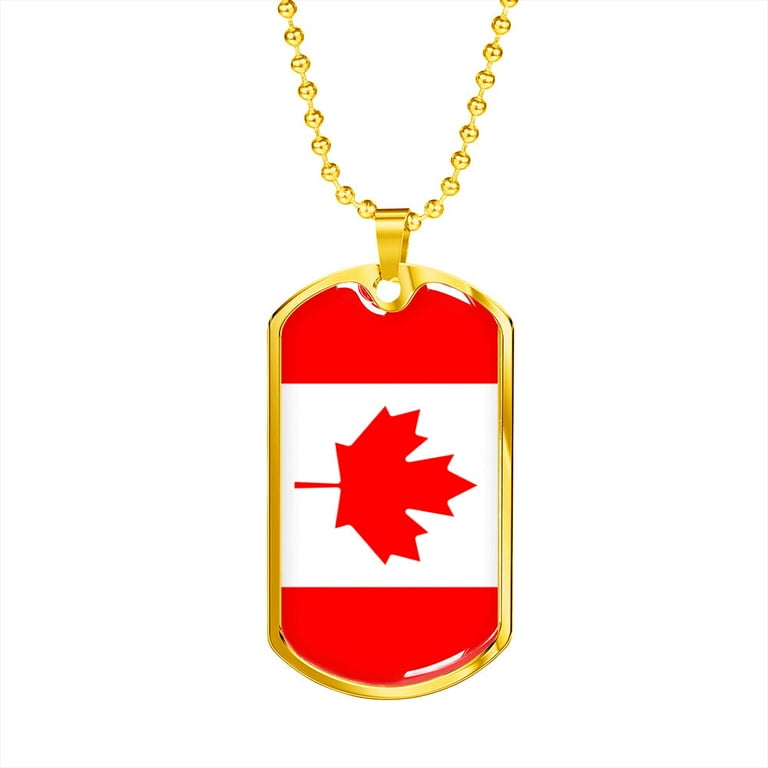 Dog tag necklace canada hot sale