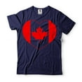 thumbnail image 1 of Canada Flag Heart Shirt Canada Patriotic Unisex Shirt Canada Country Flag Shirt Canada Day Shirt (Large Navy Blue), 1 of 6