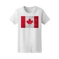 thumbnail image 1 of Canada Flag In Grunge Style T-Shirt Men -Image by Shutterstock, Male 3X-Large, 1 of 4
