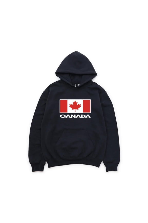 Canada Flag Maple Leaf National Symbol Patriotic North America Pride Hoodie, for men & women, up to size 5XL