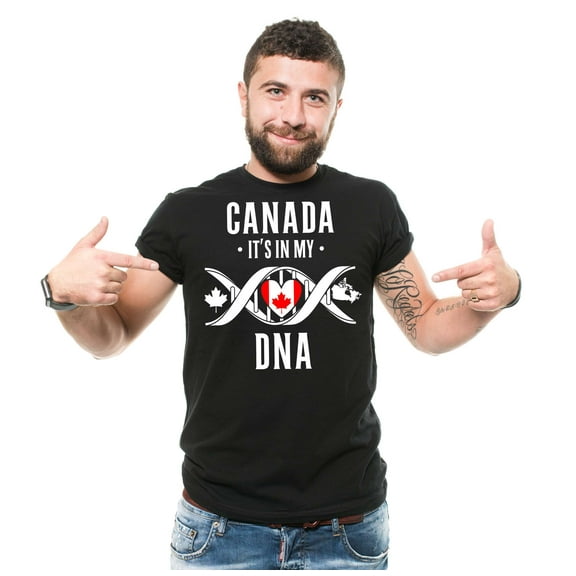 Canada Flag Shirt Canada Patriotic Gifts Canadian Dna Shirt It's In My DNA Shirt Canada Gifts