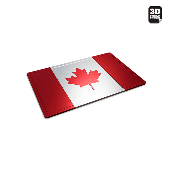 Stickmadly Canada Sticker Flag