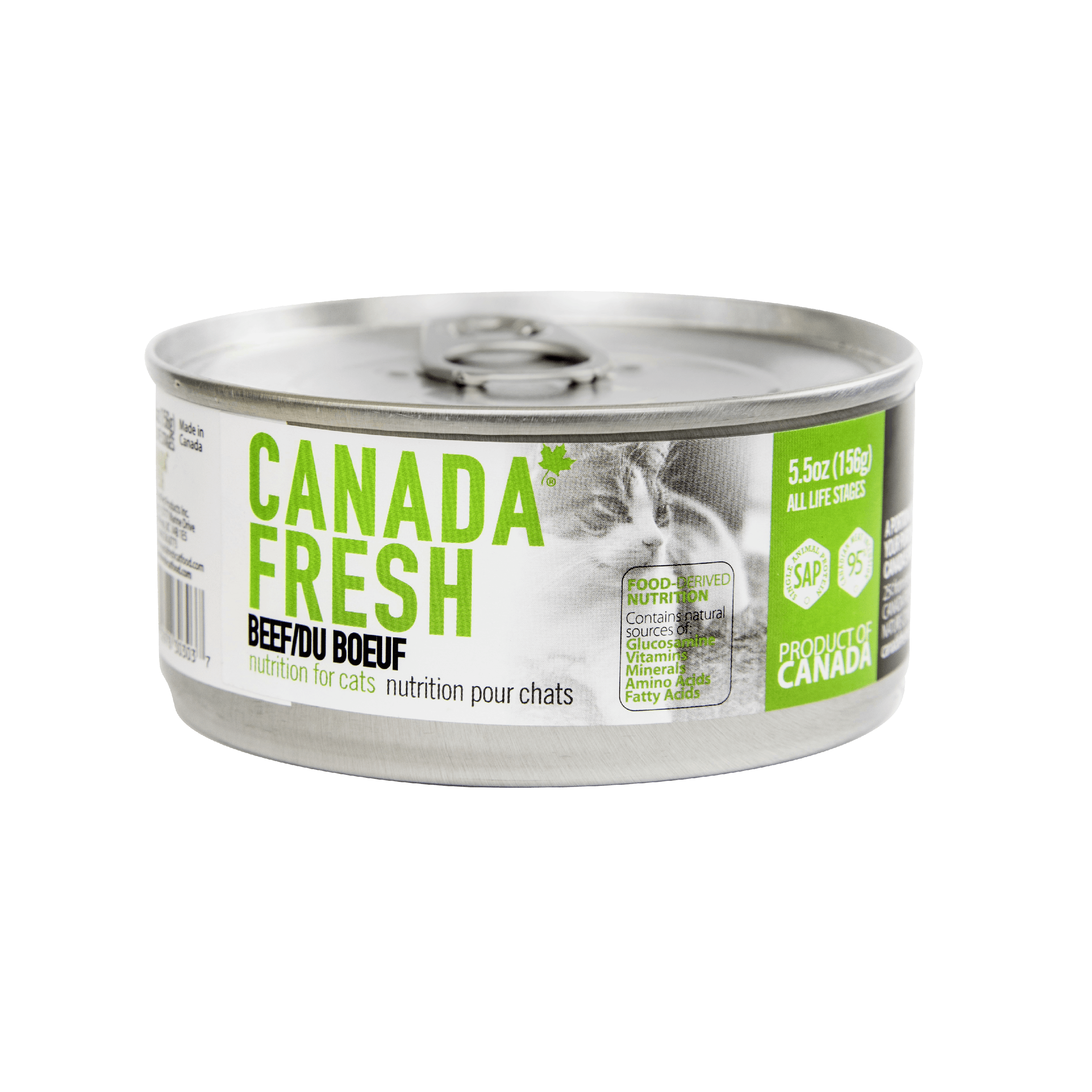 Canada Fresh Beef Wet Cat Food, 5.5oz