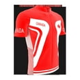 thumbnail image 1 of Canada Full Zipper Bike Short Sleeve Cycling Jersey  for Men - Size XL, 1 of 4