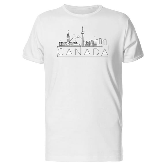 Canada Geometric Doodles Tee Men's -Image by Shutterstock