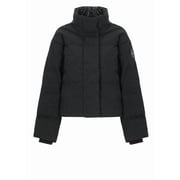 Canada Goose High Neck Short Padded Jacket With Hidden Closure Women's