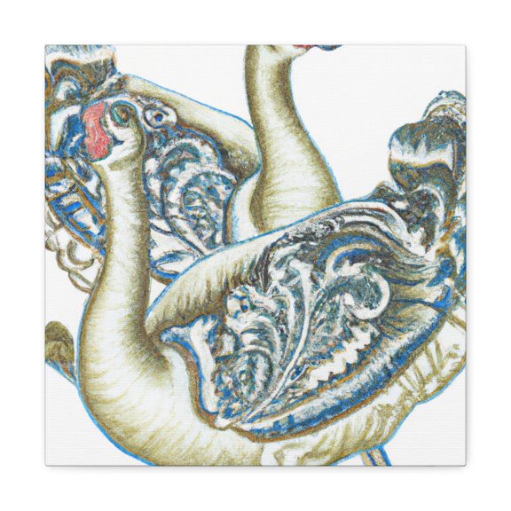 Canada Goose in Spring - Canvas